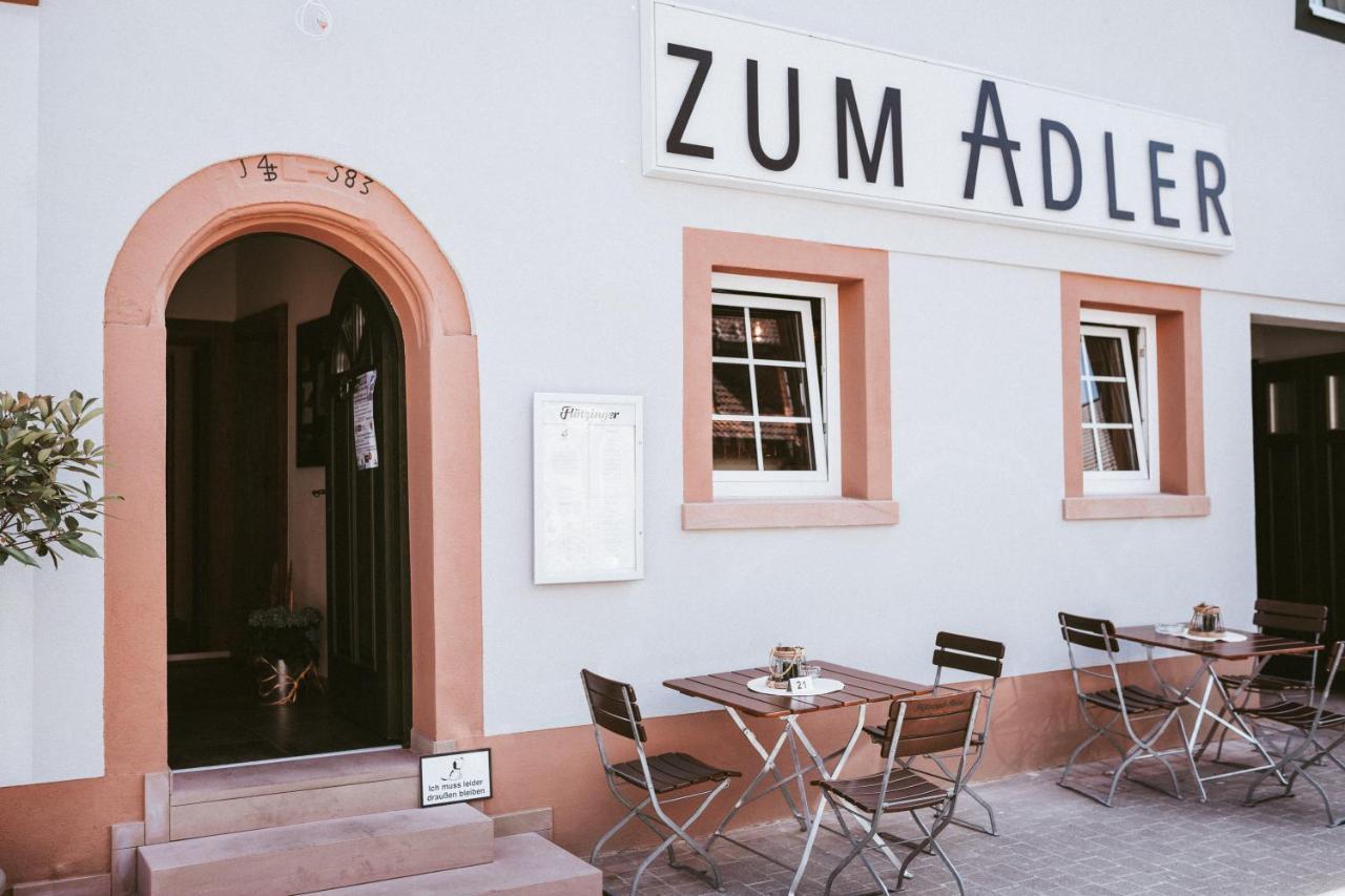 Gasthaus Zum Adler Grosswallstadt Exterior photo
